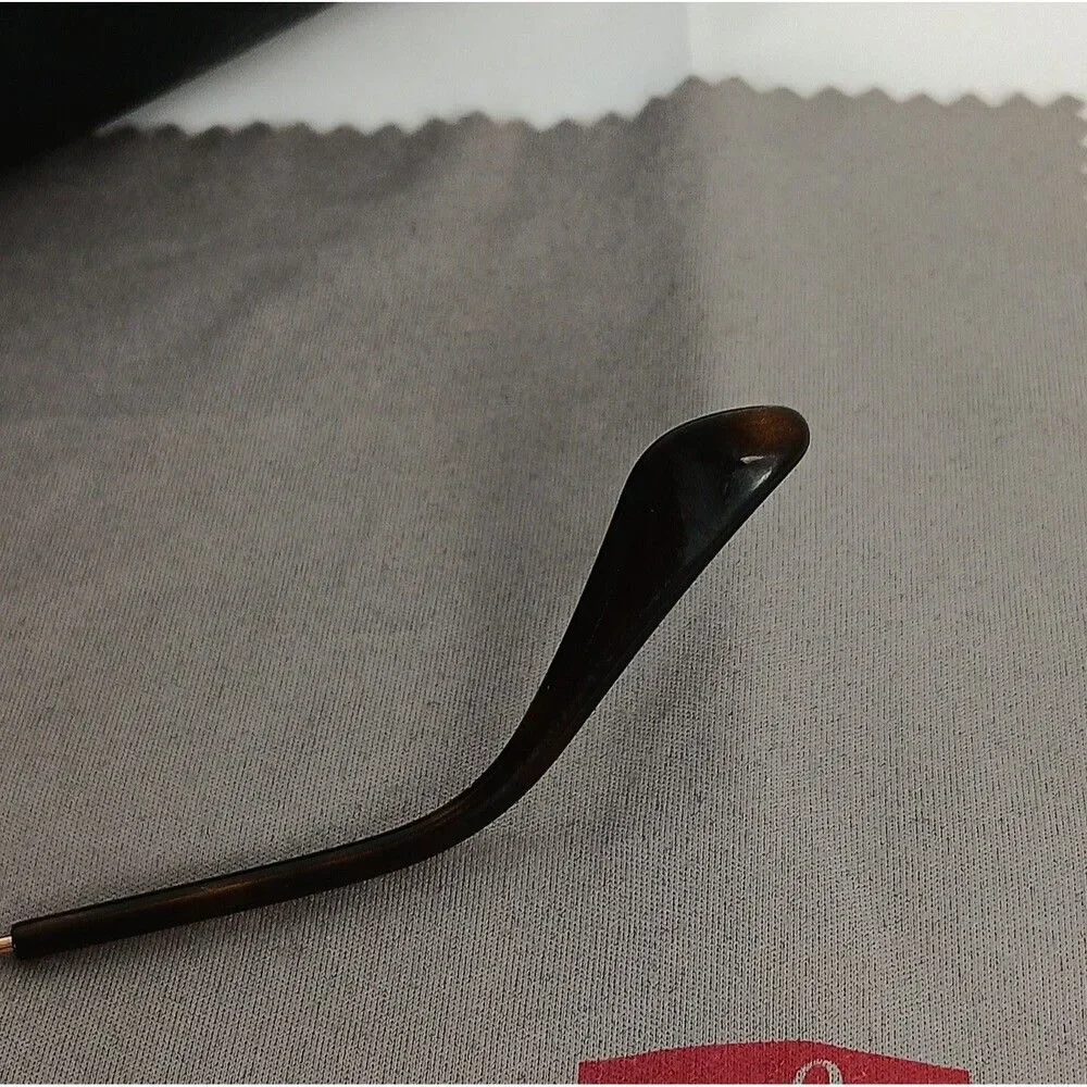 Ray Ban Sunglass Frames Gold Cravan Case Cleaning Cloth Needs Lens Flawed